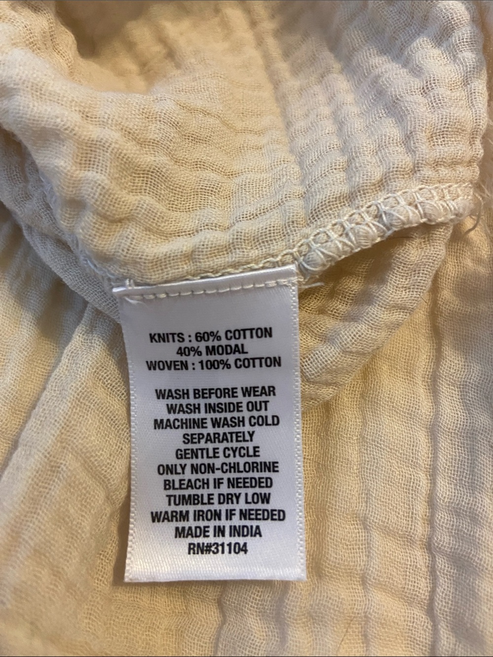 Wonderly Beige Short-Sleeve Tiered Henley Tunic - Picture 10 of 10